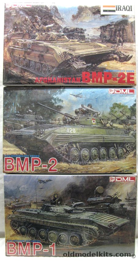 DML 1/35 3503 BMP-1 / 3504 BMP-2 / 35088 BMP-2E Afghanistan plastic model kit